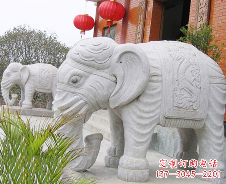 湖南古代石雕大象