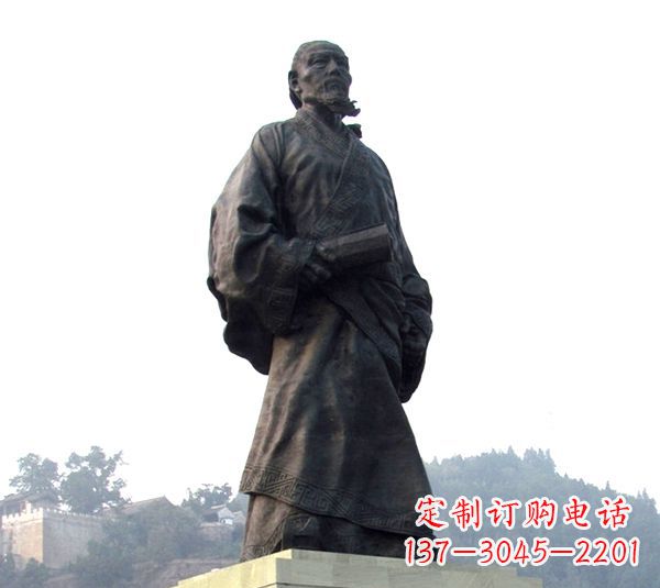 湖南中领雕塑司马迁雕像,正宗传承古代文化