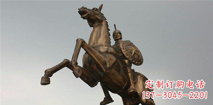 湖南古罗马骑马战士铜雕——令人惊叹的骑马雕塑