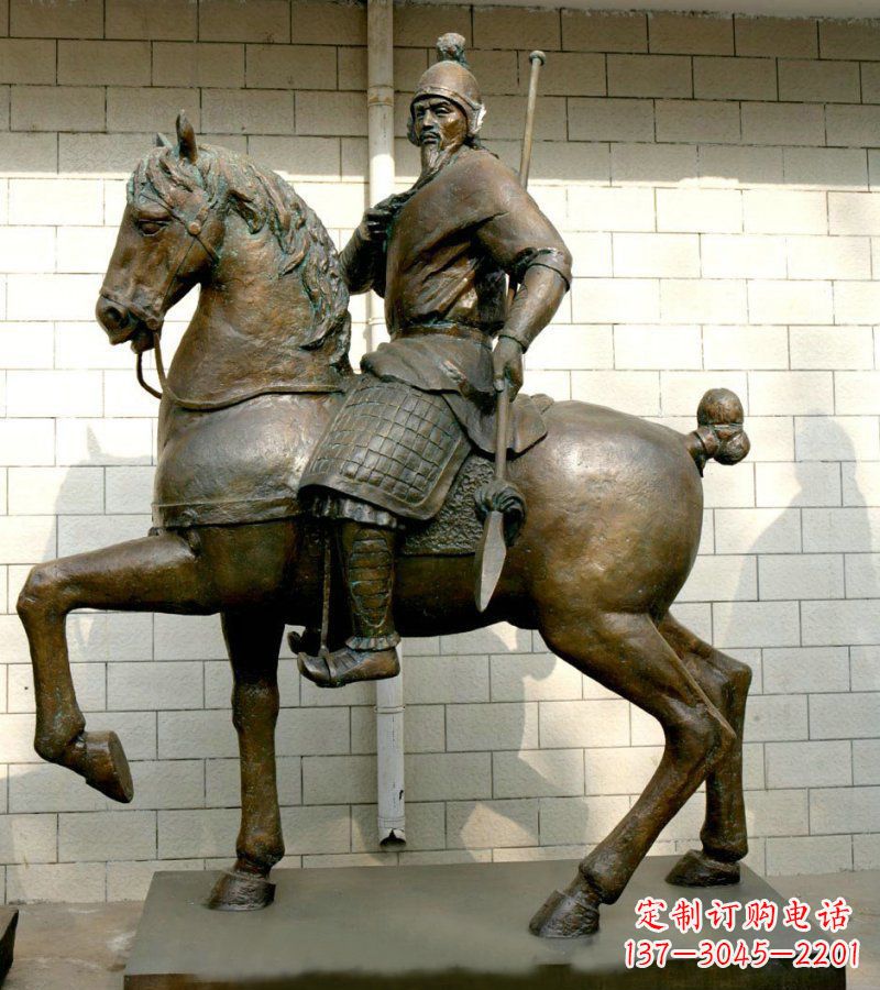 湖南古罗马战士公园景观铜雕