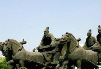 湖南中领雕塑--尊贵马车雕塑