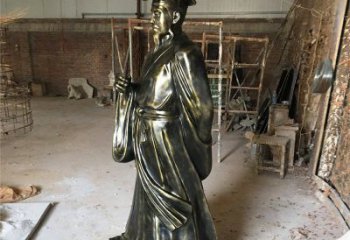 湖南千古经典——代表古代艺术审美的王羲之雕塑