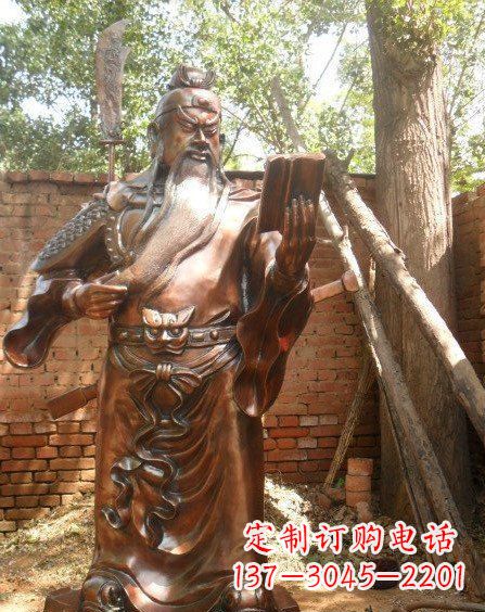 湖南全新关公铜雕，让你的收藏更个性！