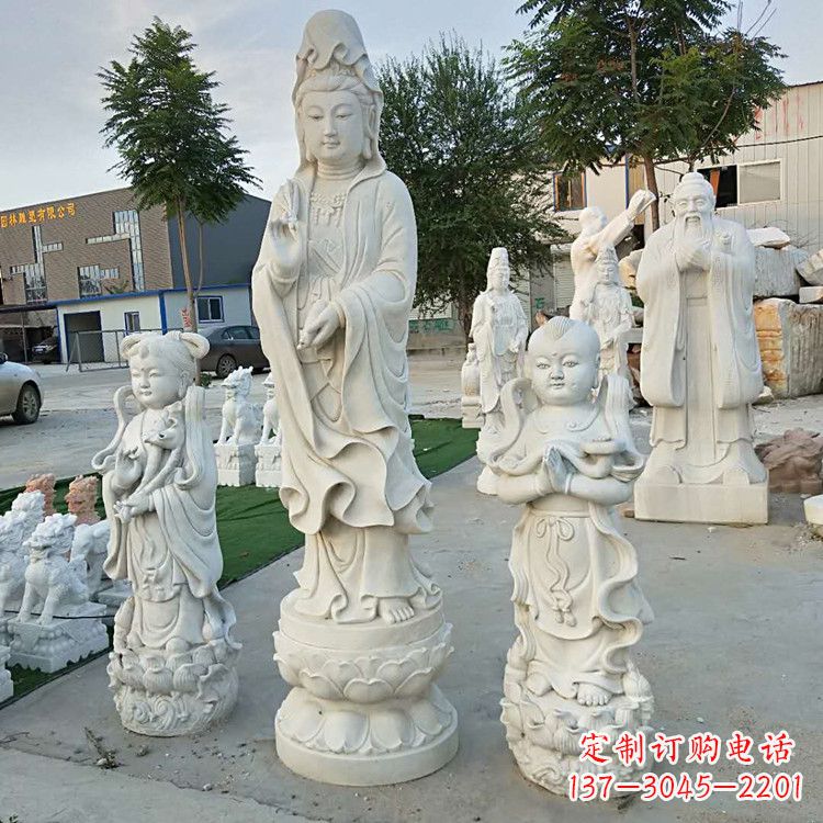 湖南永恒的祝福——观音菩萨送子佛像石雕