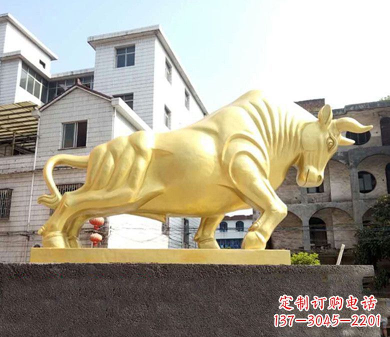 湖南中领雕塑:牛雕塑,您的精致装饰