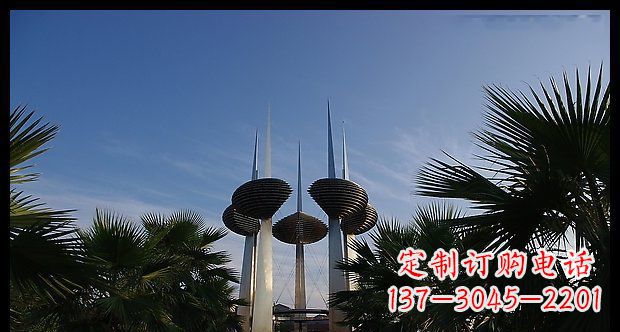 湖南不锈钢避雷针抽象雕塑