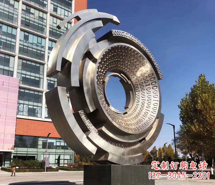 湖南不锈钢工业齿轮雕塑