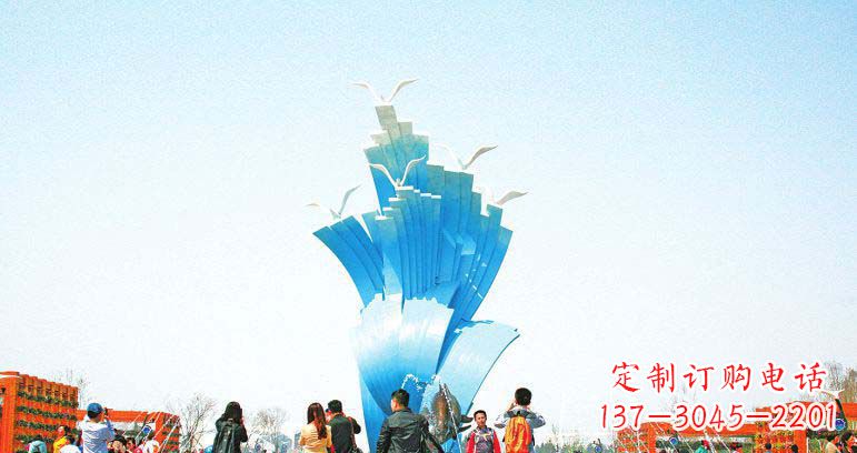 湖南光彩熠熠的海鸥雕塑