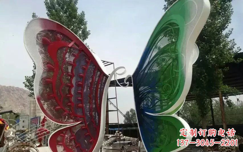 湖南精美不锈钢蝴蝶雕塑