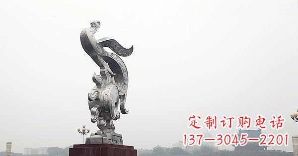 湖南炫丽凤凰,景观雕塑精美绝伦