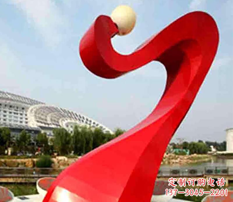 湖南不锈钢飘带景观雕塑,重新定义型格空间