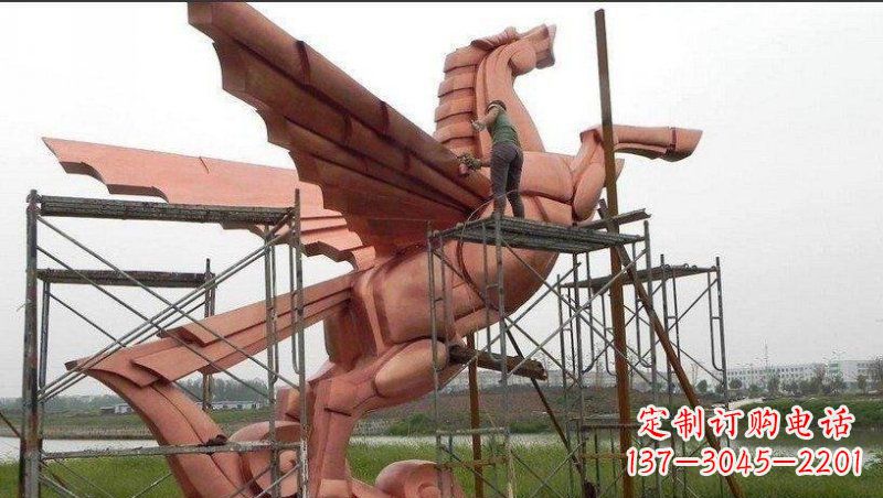 湖南飞马铜雕:完美艺术品