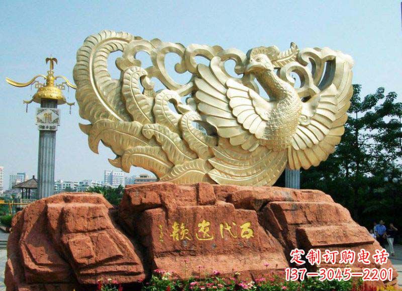 湖南中领雕塑凤凰雕塑,精美绝伦