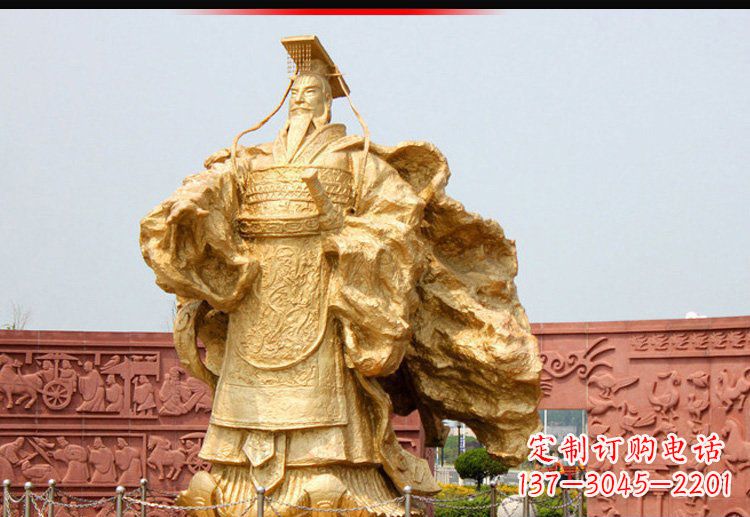 湖南铜雕刘邦,一款经典历久弥新的艺术品