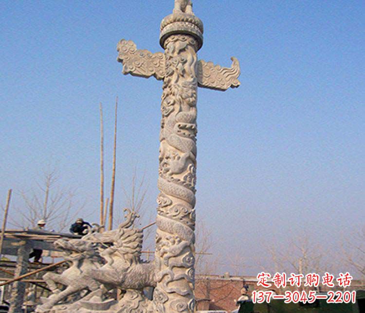 湖南品质精美华表景观石雕