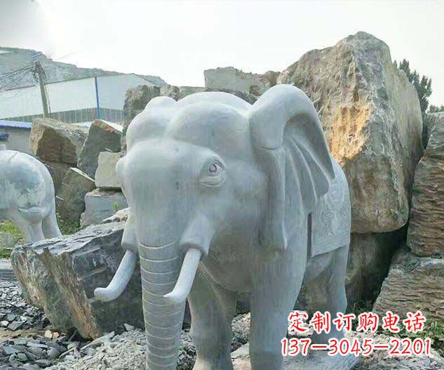 湖南浓情大象雕塑,让爱更深刻