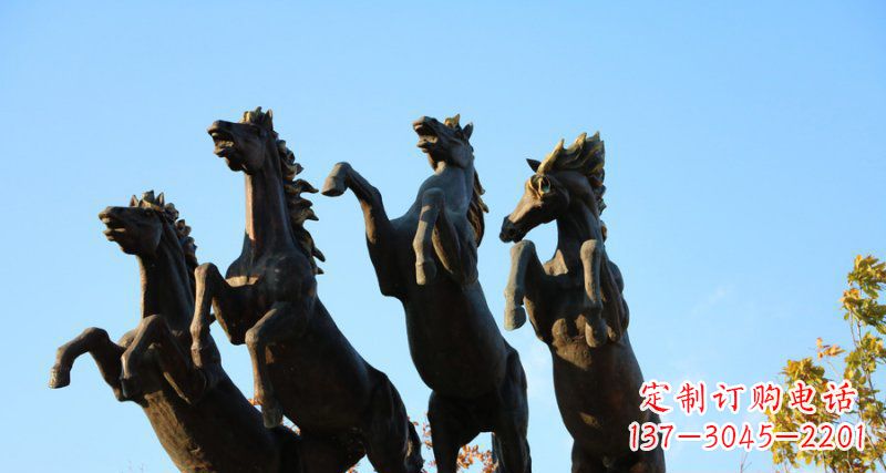 湖南典雅精美的铜动物雕塑