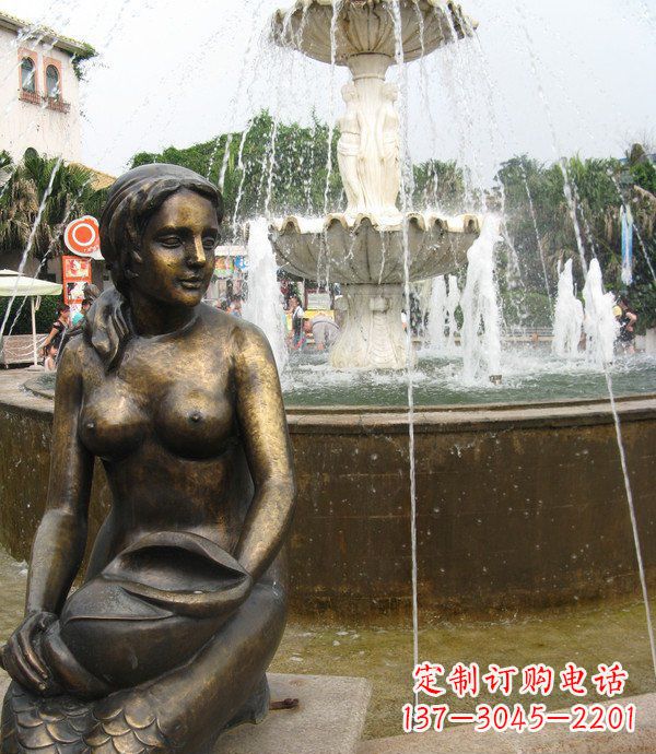 湖南海螺景观铜雕展现经典之美