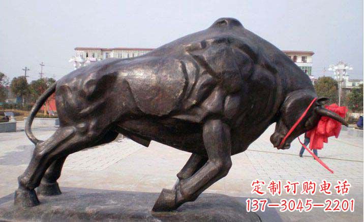 湖南拓荒牛铜雕塑,让您的空间与众不同