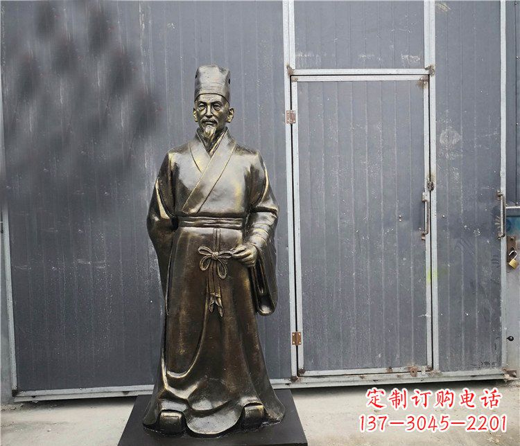 湖南中领雕塑为您打造象征李时珍行医的雕塑