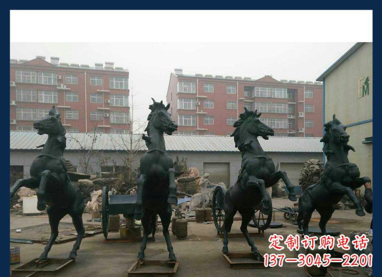 湖南中领雕塑推出的优雅动物铜雕飞马,以其出色…