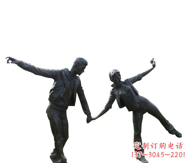 湖南铜恋人雕塑,完美呈现浪漫爱情