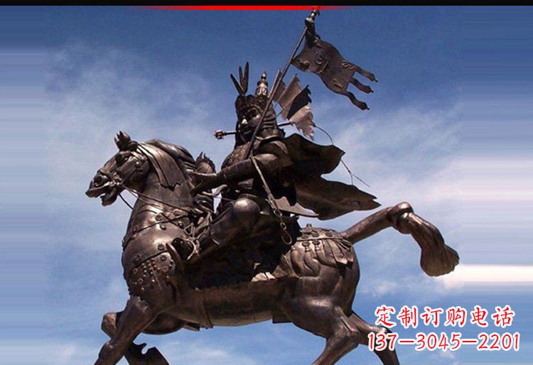 湖南风靡全国的将军人物铜雕塑