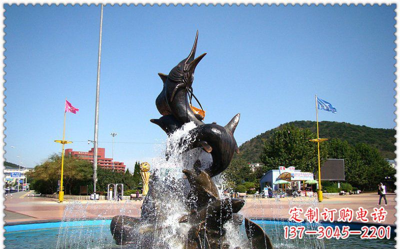 湖南铜雕喷泉,引领美观大气