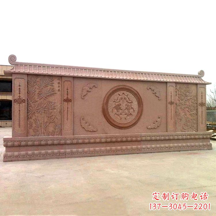 湖南定制影壁石雕,让你的空间拥有精美雕塑