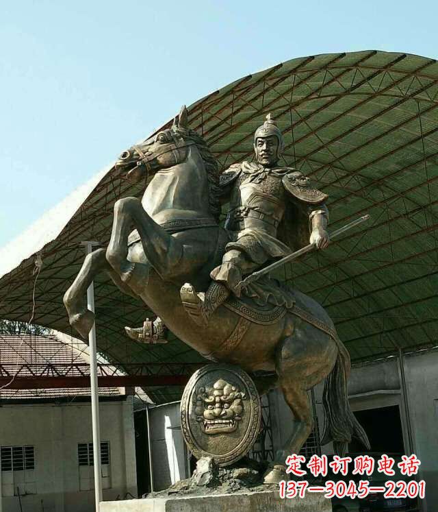 湖南中领雕塑,赵子龙龙雕塑,为您臻致高级艺术品