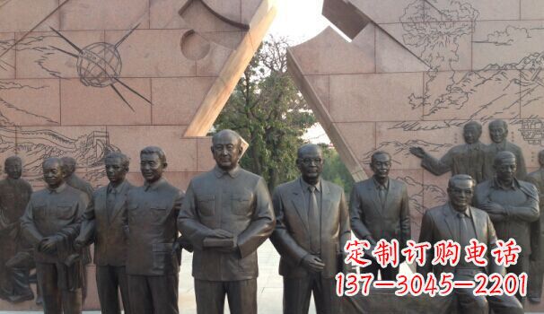 湖南专业定制铜雕名人雕塑