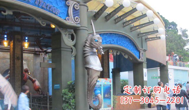 湖南海马铜雕,一流的马雕塑制作