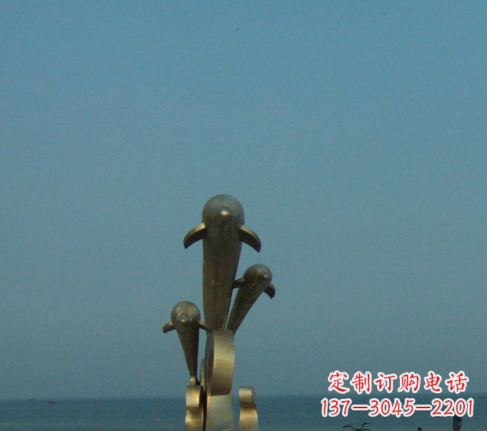 湖南浪漫海豚艺术雕塑是中领雕塑为您量身定制的…