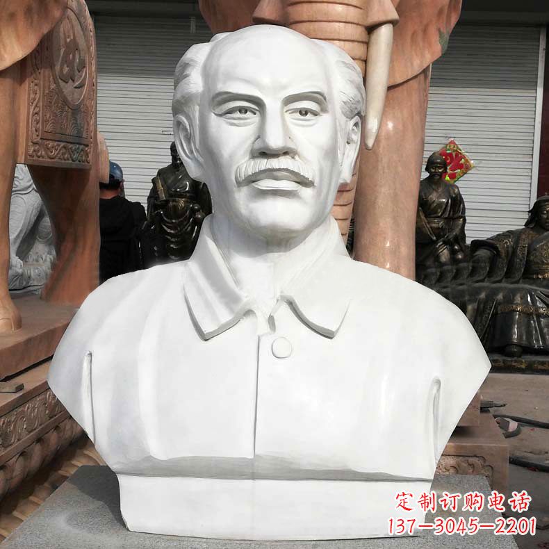 湖南白求恩胸像雕塑——校园世界名人著名医生的终极象征