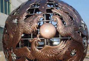 湖南中领雕塑定制经典龙凤雕塑；