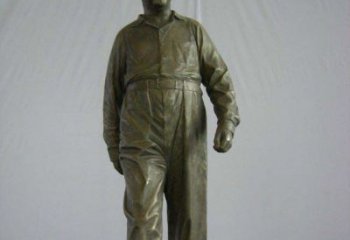 湖南中领雕塑：经典革命人物毛主席铜雕
