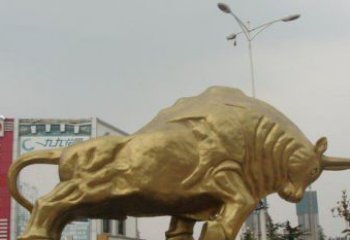 湖南拓荒牛铜雕塑-充满历史气息的精美雕塑