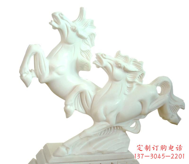 湖南中领雕塑:精美细腻的汉白玉动物雕塑