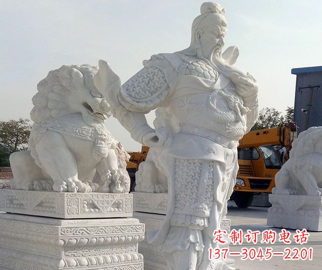 湖南精美玉雕关公魅力四射