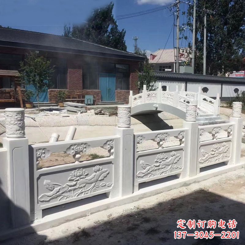 湖南汉白玉路桥石栏板