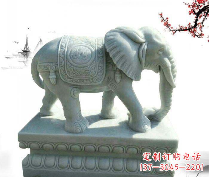 湖南大象雕塑诠释华夏传统文化
