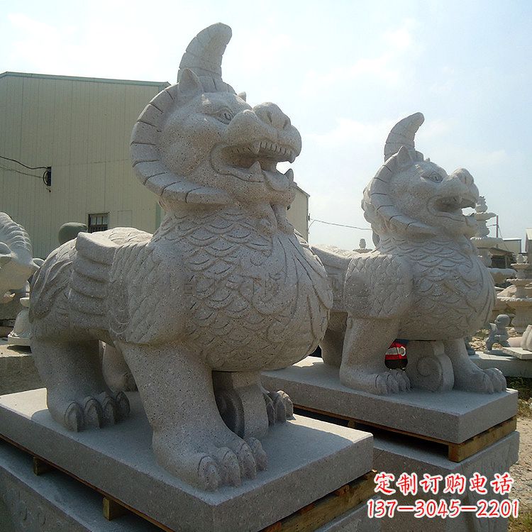 湖南珍贵上古神兽动物雕塑