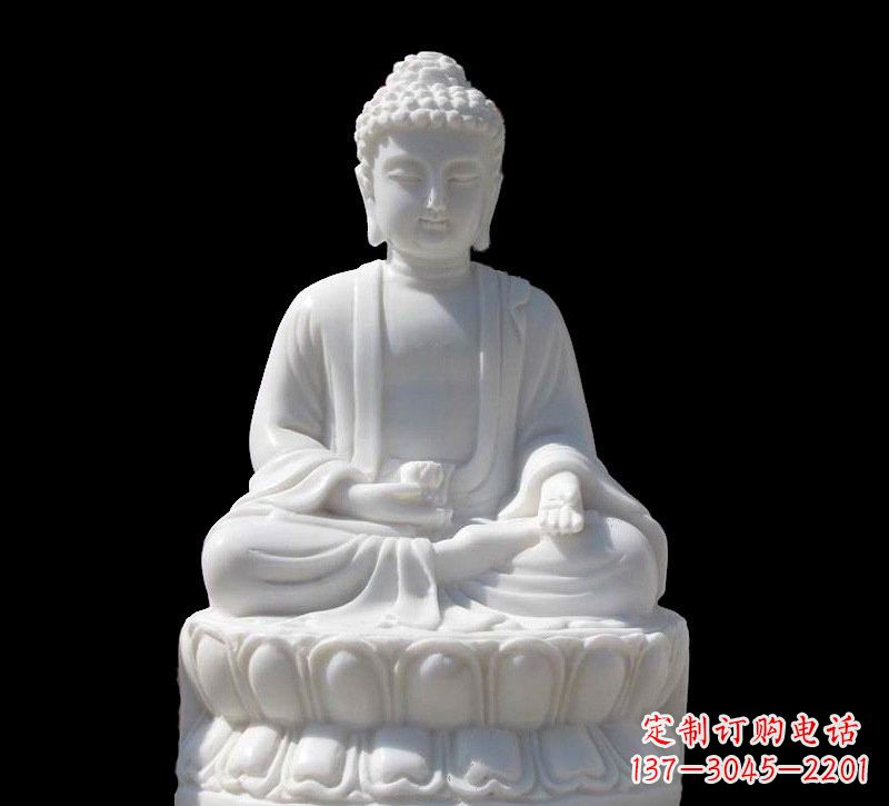湖南高品质汉白玉如来雕塑