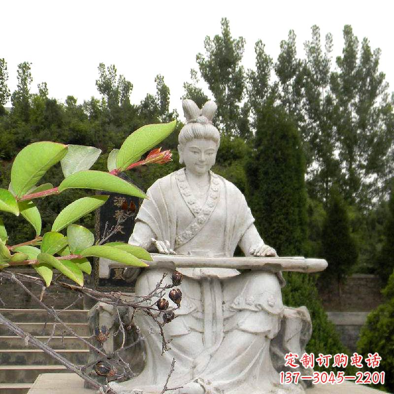 湖南蔡文姬石雕,见证历史美女蔡文姬的魅力