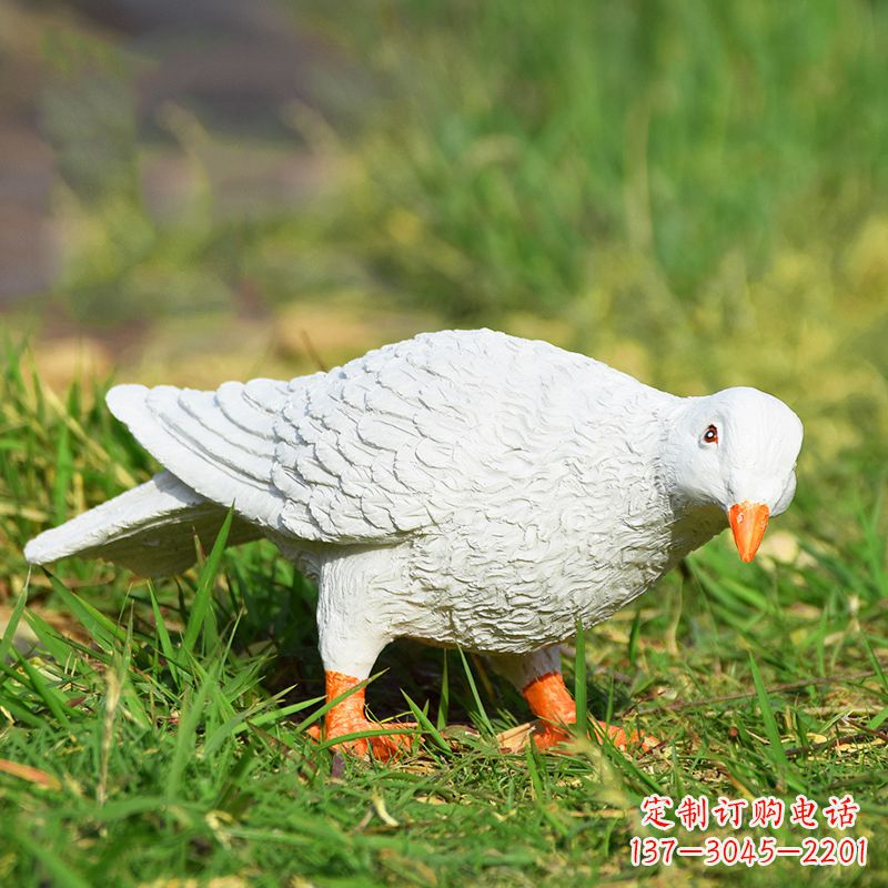 湖南中领雕塑:传递和平与爱的和平鸽雕塑
