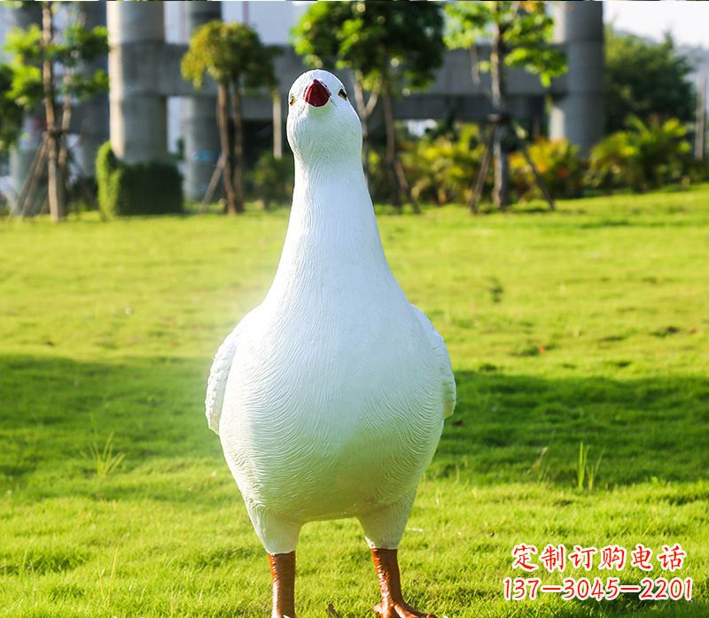湖南中领雕塑:和平鸽雕塑
