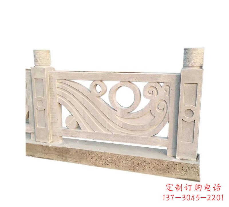 湖南精美石栏板雕塑,点缀河边桥梁的美丽