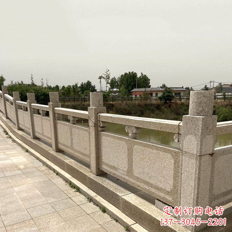 湖南中领雕塑河道石栏板雕塑:定制精美绝伦