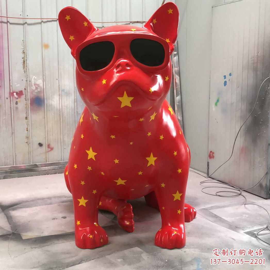 湖南玻璃钢材质精致的生肖雕塑