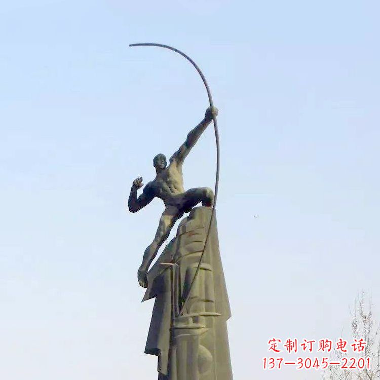 湖南精美雕塑,品质保证——后羿雕塑